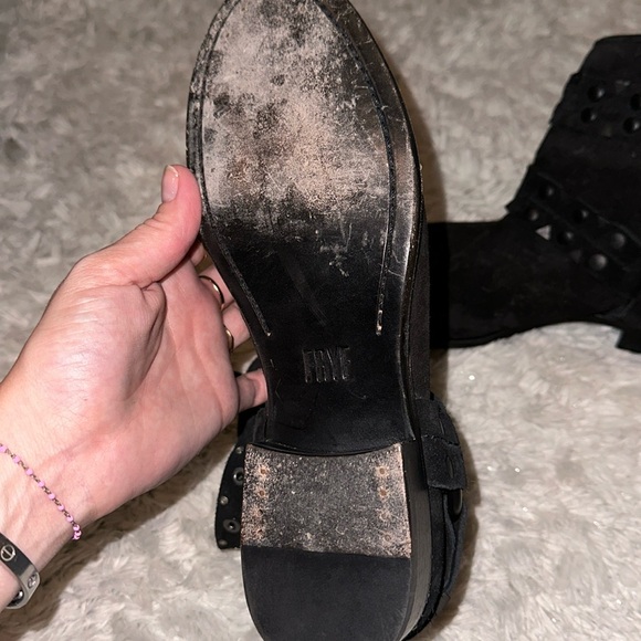 Frye Moto Boot Size 6 - Picture 3 of 6